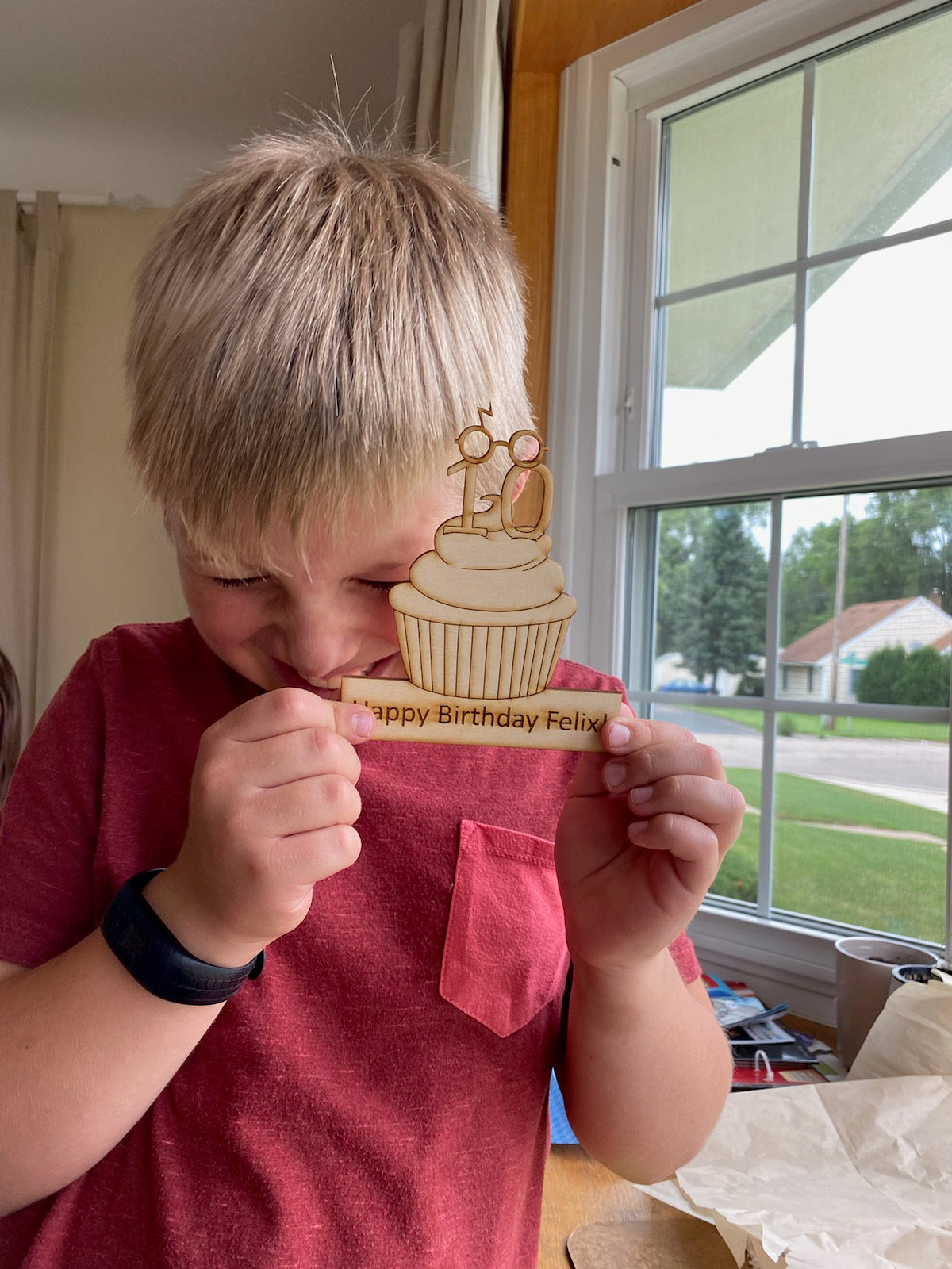 Custom Birthday Cupcake Painting Kit