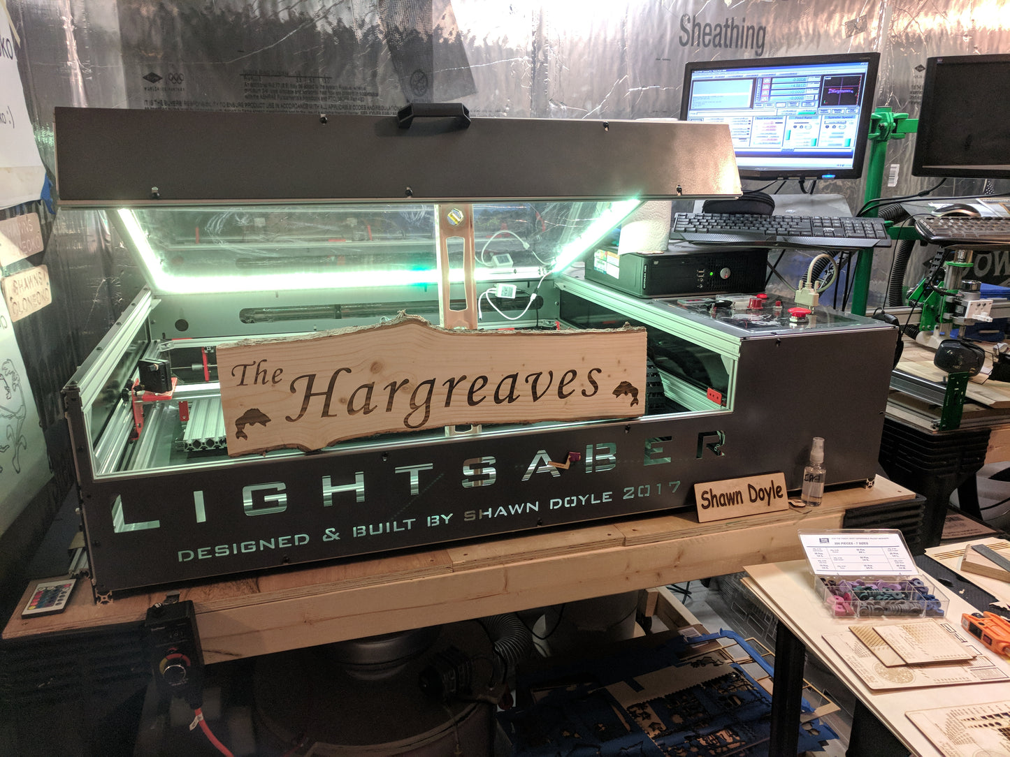 Custom Last Name Sign