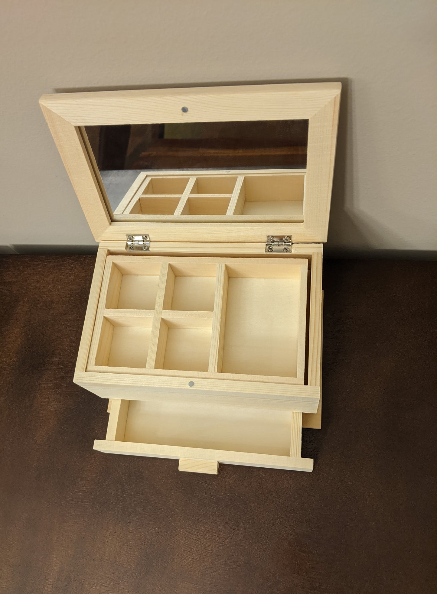 Custom Baptism Gift Jewelry Box